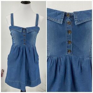 Forever 21 Denim Sun Dress Small